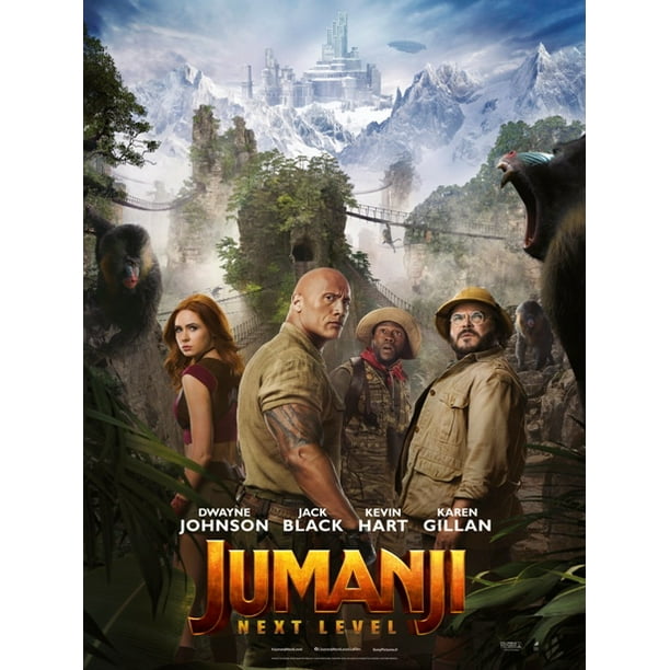 Posters USA Jumanji The Next Level Movie Poster Glossy Finish PRM008